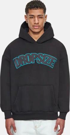 Dropsize Heavy Overisze Outline Embo Hoodie