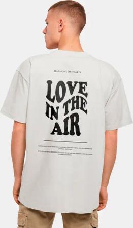 Merchcode Love In The Air Heavy Oversize T-Shirt