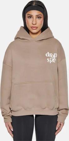 Dropsize Heavy Oversize Ladies Letters Hoodie