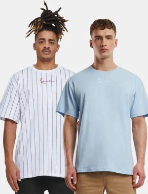 Karl Kani Small Signature Essential 2 Pack pinstripe T-Shirt