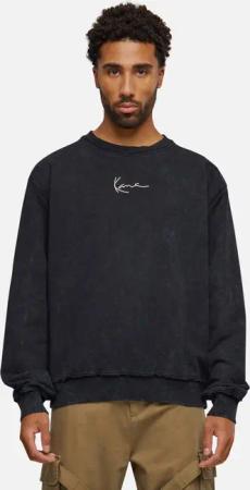 Karl Kani Small Signature Distressed Os Crew Sweatshirt