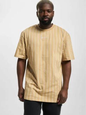 Karl Kani KM232-019-2 KK Small Signature Pinstripe Tee