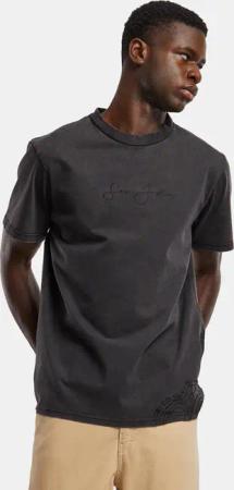 Sean John SCRIPT LOGO WASHED EMBROIDERY Tee