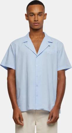 Sean John Script Logo Seersucker Resort Shirt
