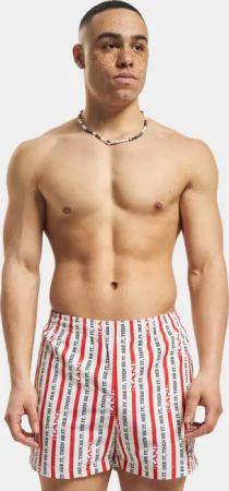 Karl Kani KK Small Signature Logo Stripe Boardshorts