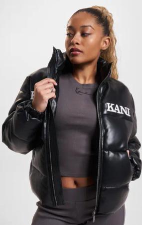 Karl Kani Retro Pu Puffer Jacket