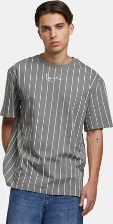 Karl Kani Small Signature Essential Pinstripe T-Shirt
