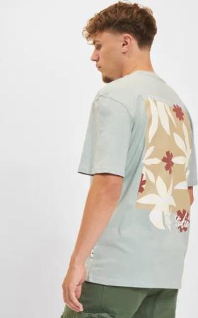 Jack & Jones Marbella AOP Back Crew Neck T-Shirt