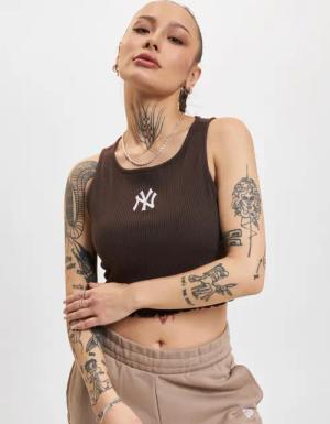 New Era MLB Lifestyle Crop Tank York Yankees