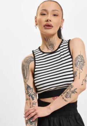 Only Mimi Jersey Sleeveless Cropped Top