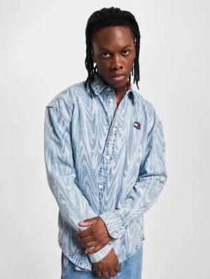 Tommy Jeans Aop Langarmhemd