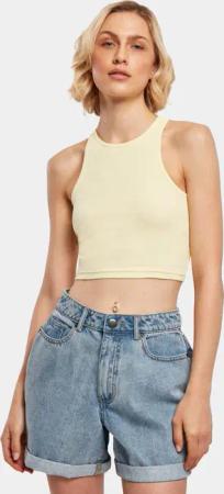 Urban Classics Ladies Cropped Rib Top