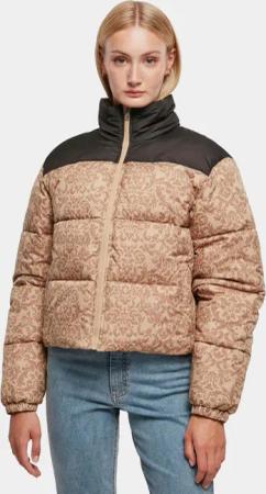 Urban Classics Ladies AOP Retro Puffer Jacket