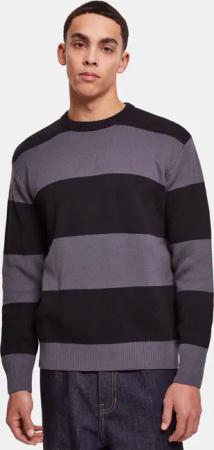 Urban Classics Heavy Oversized Striped Sweatshirt