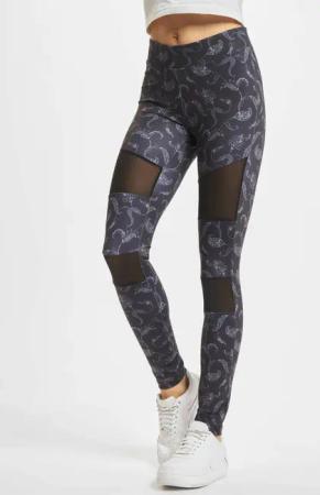 Urban Classics Ladies Tech Mesh AOP Leggings