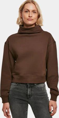 Urban Classics Ladies Organic Short High Neck Crew