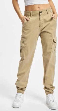 Urban Classics Ladies High Waist Cargo Pants