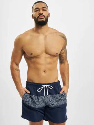 Urban Classics Mid Block Pattern Swim Short