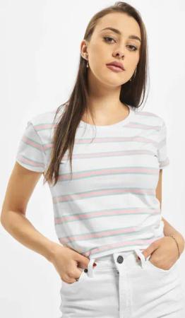 Urban Classics Ladies Stripe Cropped Tee