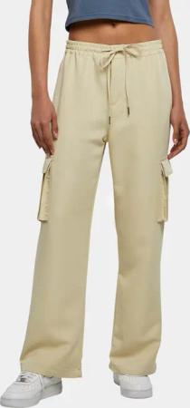 Urban Classics Ladies Vicose Straight Leg Cargo Pants