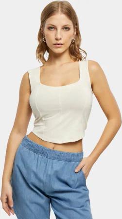Urban Classics Ladies Short Corsage Top