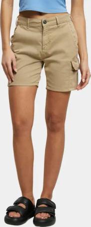 Urban Classics Ladies High Waist Cargo Short