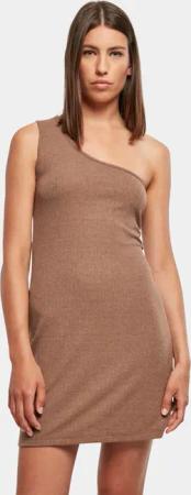 Urban Classics Ladies Rib One Shoulder Dress