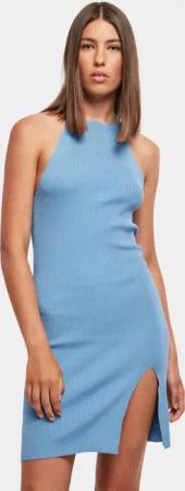 Urban Classics Ladies Rib Knit Neckholder Dress