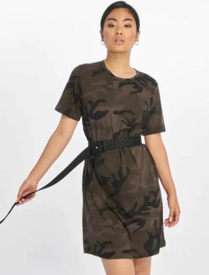 Urban Classics Ladies Camo Tee Dress
