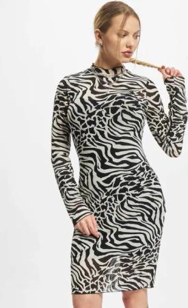 Urban Classics Ladies AOP Double Layer Dress