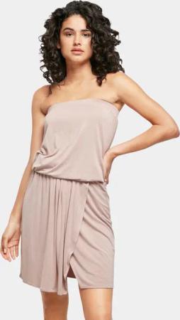 Urban Classics Ladies Viscose Short Bandeau Dress