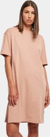 Urban Classics Ladies Organic Oversized Slit Tee Dress