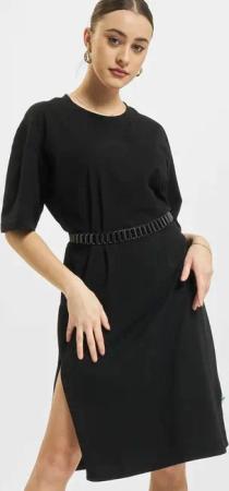 Urban Classics Ladies Organic Oversized Slit Tee Dress