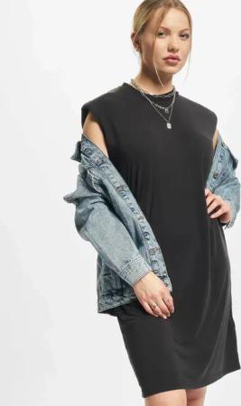 Urban Classics Ladies Modal Padded Shoulder Tank Dress