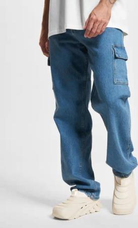 Denim Project Cargo Loose Jeans