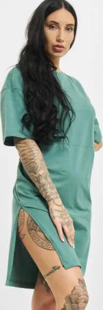 Urban Classics Ladies Organic Oversized Slit Tee Dress