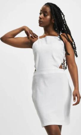 Urban Classics Ladies Short Spaghetti Pique Dress