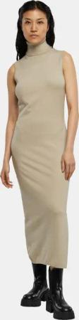 Urban Classics Ladies Knitted Eco Viscose Turtleneck Dress