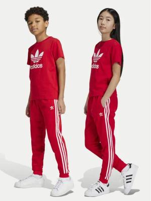 adidas Jogginghose adicolor SST IX7631 Rot Regular Fit