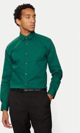 Hugo Hemd Elisha02 50479396 Grün Extra Slim Fit
