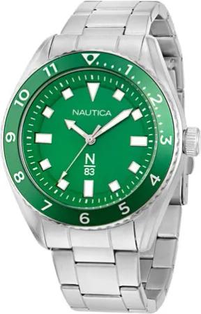 Nautica Uhr Finn World NAPFWF408 Silberfarben