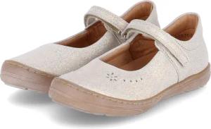 FRODDO Riemchen-Ballerinas MARY F für Mädchen im SALE - Gr. 28 - gold - Leder