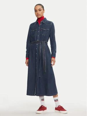 Levi's® Jeanskleid Quinney A8658-0000 Dunkelblau Regular Fit
