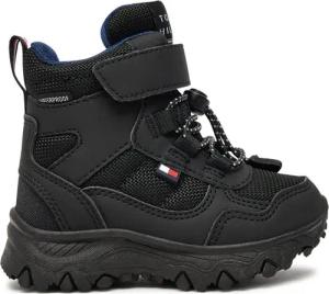 Tommy Hilfiger Schneeschuhe Fur Boot T1X5-33710-1492 M Schwarz