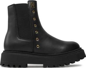 Tommy Hilfiger Stiefeletten Chelsea T3A5-33578-1351 S Schwarz