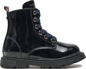 Tommy Hilfiger Stiefel Lace-Up Bootie T1A5-33564-1237 M Dunkelblau