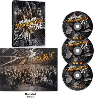 Wir leben laut - Live von Unantastbar - 2-CD & DVD (Digipak)