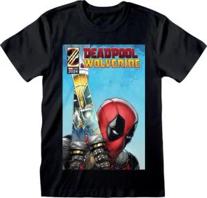 Deadpool - Marvel T-Shirt - Deadpool & Wolverine - Deadpool Reflection - S bis XXL - für Männer - Größe M - schwarz - Lizenzierter Fanartikel