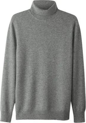 Hessnatur Strickpullover aus Schurwolle mit Kaschmir (1-tlg)