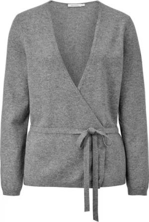 Hessnatur Strickjacke aus weicher Schurwolle mit Kaschmir (1-tlg)